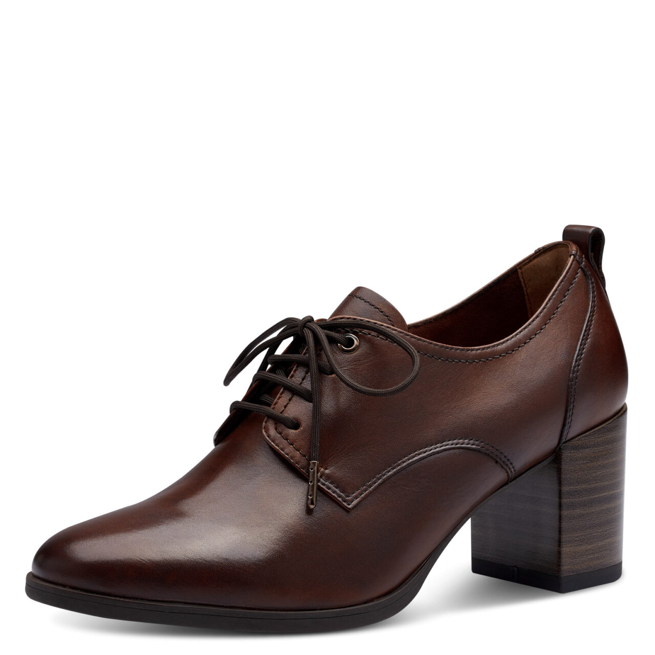 Tamaris derbies cognac