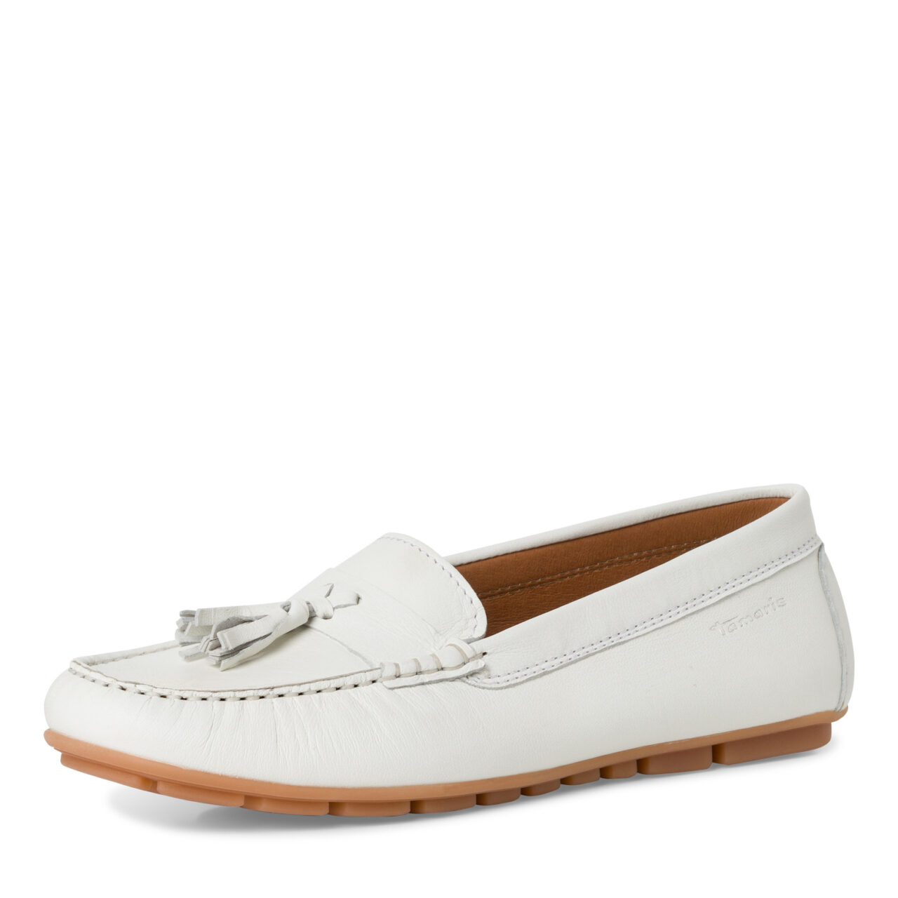 Tamaris mocassin blanc